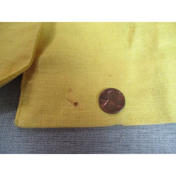 Adolfo Royalty Collection Blazer Womens S Butter Yellow Oversized Jacket 90s Y2K - Picture 5 of 10